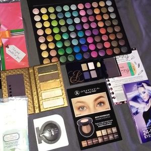 Makeup bundle: lorac, estee Lauder, Giorgio Armani